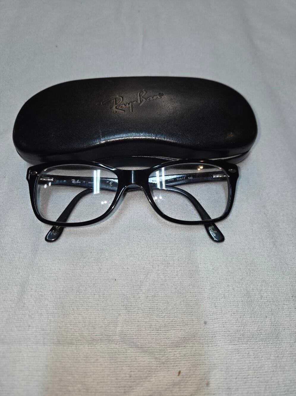 Ray-Ban Black Men's Prescription Eyeglasses